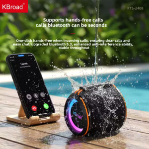KTM 2408 RGB Bluetooth Speaker – ওয়াটারপ্রুফ