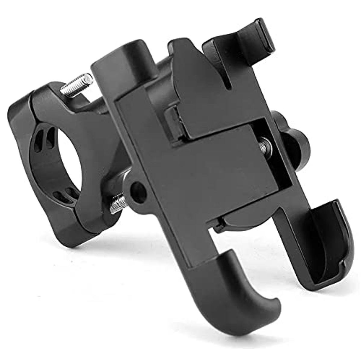 Metal Bike Mobile Holder – 360° Adjustable Shockproof Handlebar Mount - Image 5