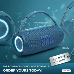 ET-315 Bluetooth Speaker – Power Bass, Party LED Light